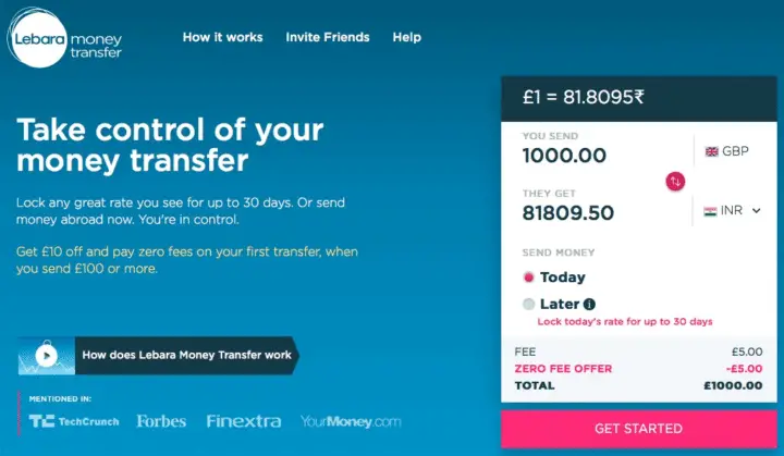 Lebara Money Transfer Review