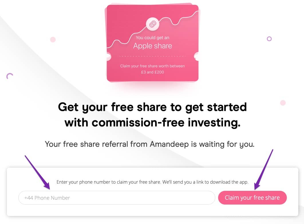 Freetrade - Claim your Free Share